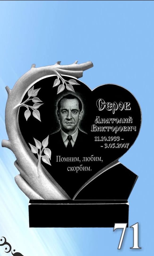 Гранитный памятник 71