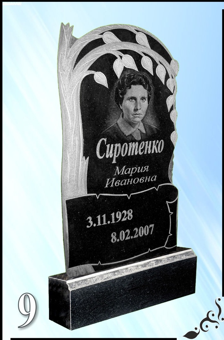 Гранитный памятник 9
